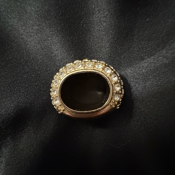 GODIVA Charm Bedazzled with CZ NOT A RING (Looks Vintage) - Picture 10 of 10